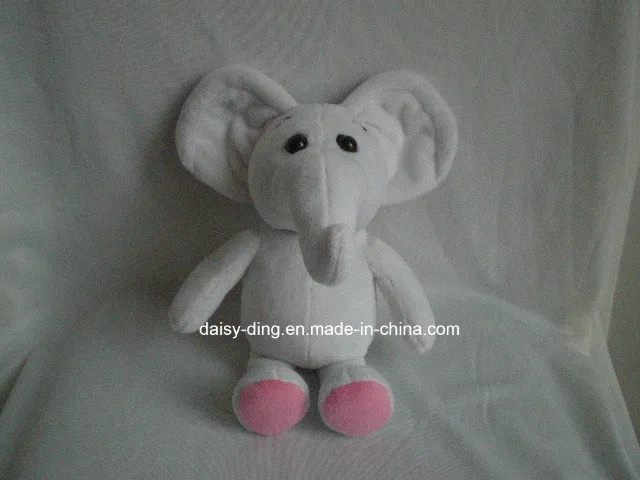 Plush Lying Elephant Gift Case