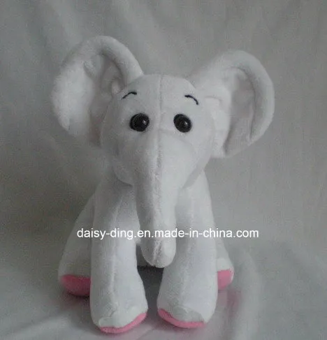 Plush Lying Elephant Gift Case