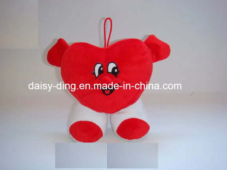 Plush Valentine Pig with Handkerchief