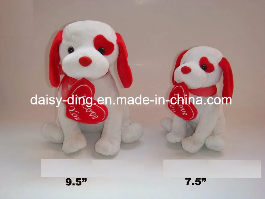 Plush Valentine Pig with Handkerchief