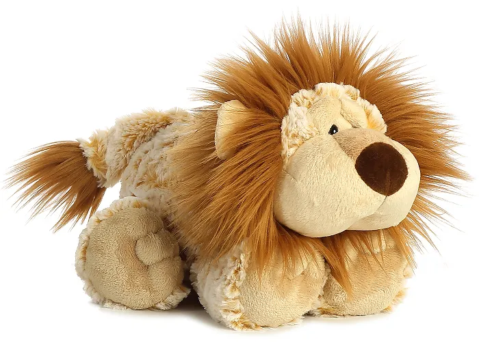Plushy Lion Doll Stuffed Zoo Animals Gifts for Kids