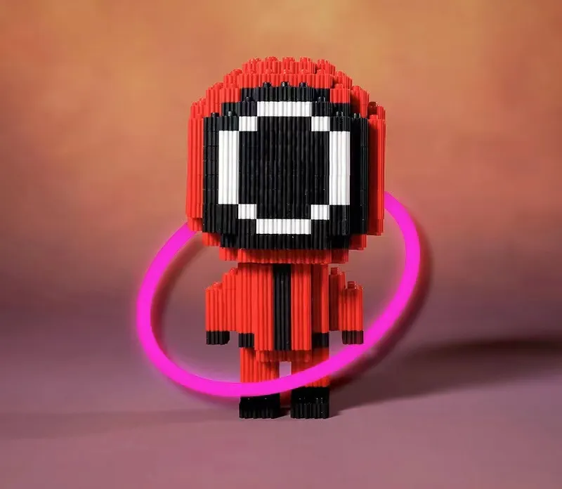 Popular Amazon Hot Sale TV Squid Game Building Block