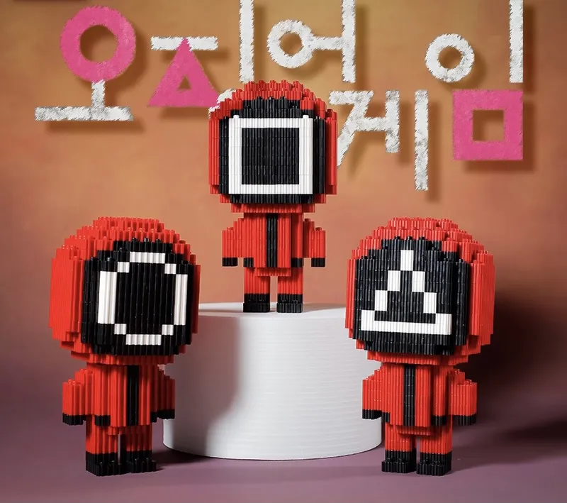 Popular Amazon Hot Sale TV Squid Game Building Block