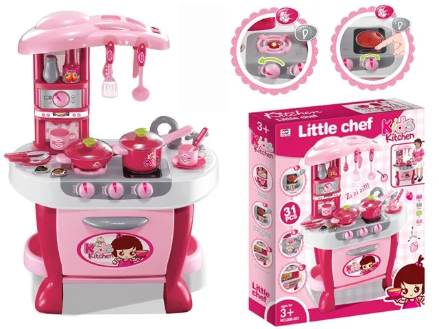 Pretend Play Toy Cooking Set Kids Kitchen Play Toy H0535586