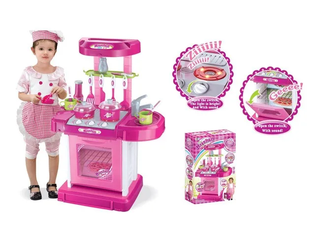Pretend Play Toy Cooking Set Kids Kitchen Play Toy H0535586
