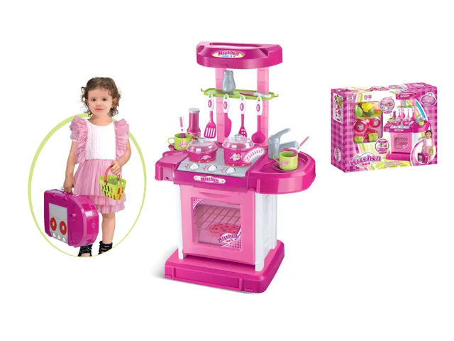 Pretend Play Toy Cooking Set Kids Kitchen Play Toy H0535586