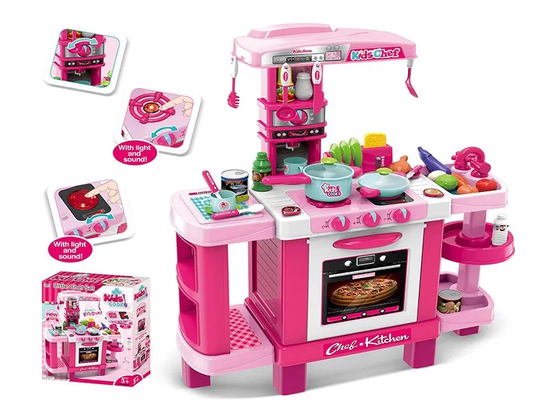 Pretend Play Toy Cooking Set Kids Kitchen Play Toy H0535586
