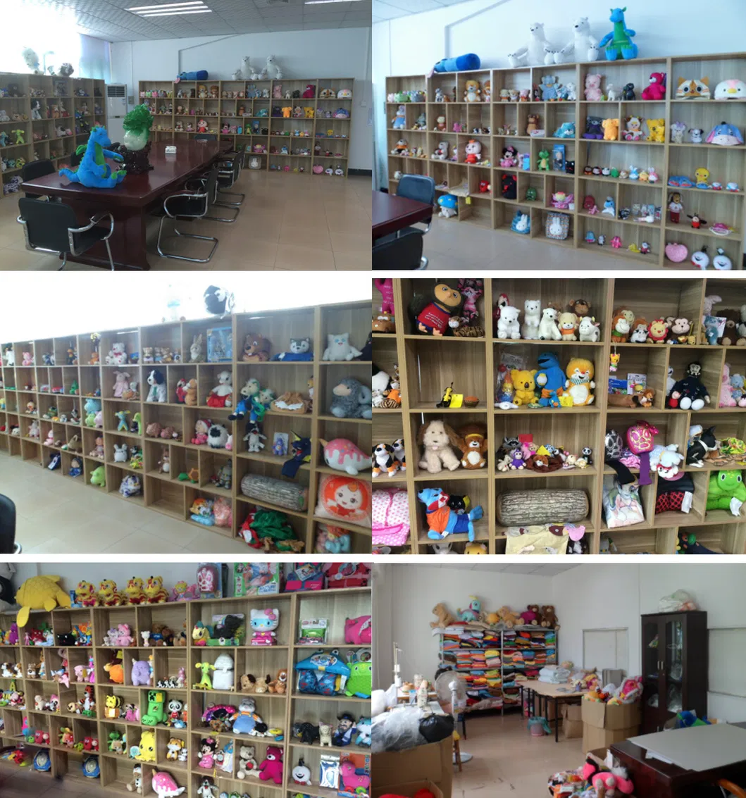 Pretty Pink Pig in Blue Shirt Plush Animal Toys Cushion