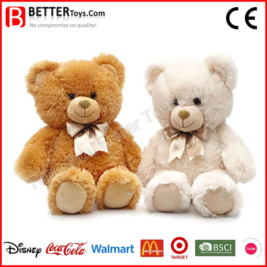 Private Label Stuffed Singing Teddy Bear Plush Kids Toy