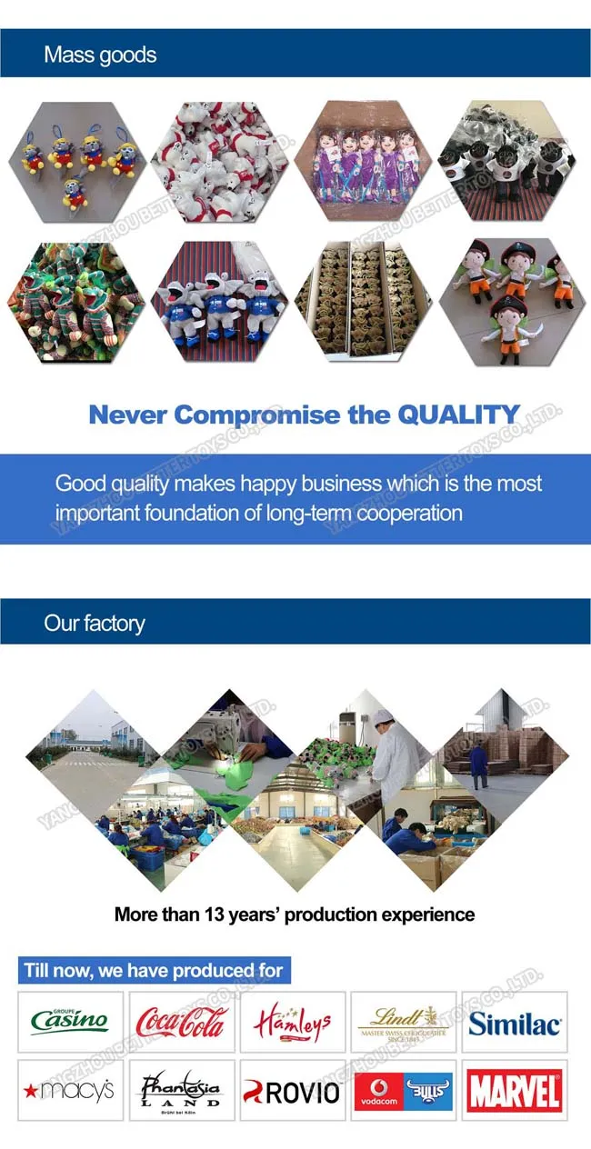 Promotion Plush Stuffed Animal Soft Rhinoceros Toy for Kids