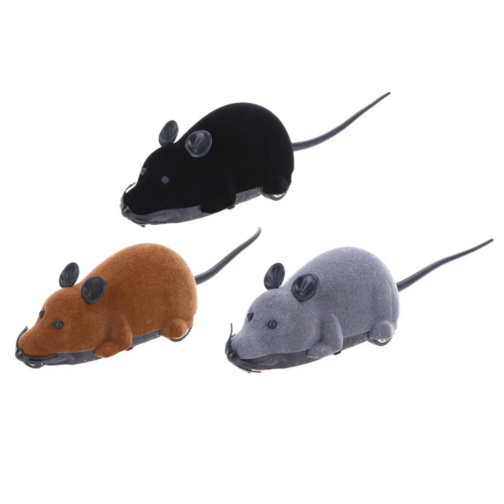 RC Mice Cat Toys Wireless Remote Control False Mouse Novelty RC Cat Funny Playing Mouse for Cat Pet Products