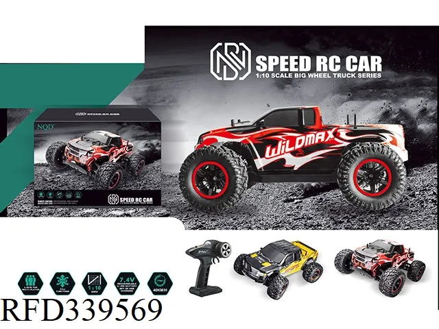 Remote Control Car 2.4G 1: 10 4WD Drift Racing Car High Speed Champion Car Remote Control Vehicle Model Electric Electronic Toys