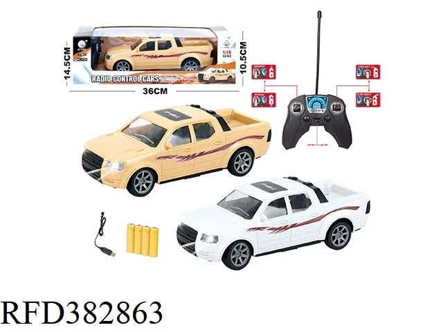 Remote Control Car Alloy Car 1: 16 Scale Model RC Truck Toys