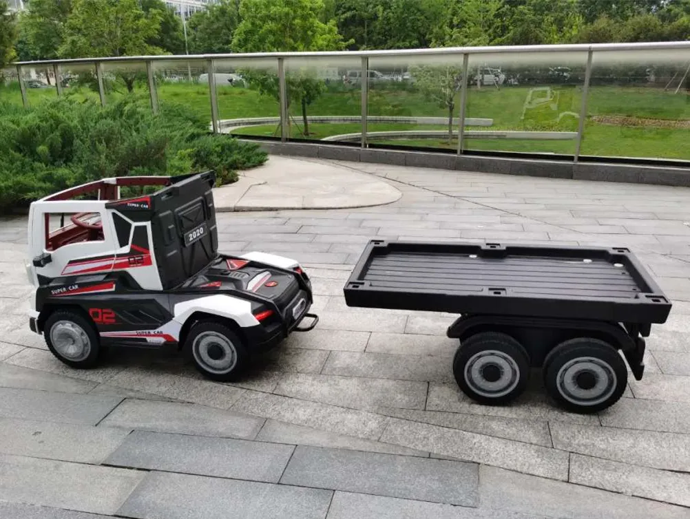 Remote Control Truck Toys Cheap Price 2020 Plastic Kids Ride on Truck Electric Ride on Car