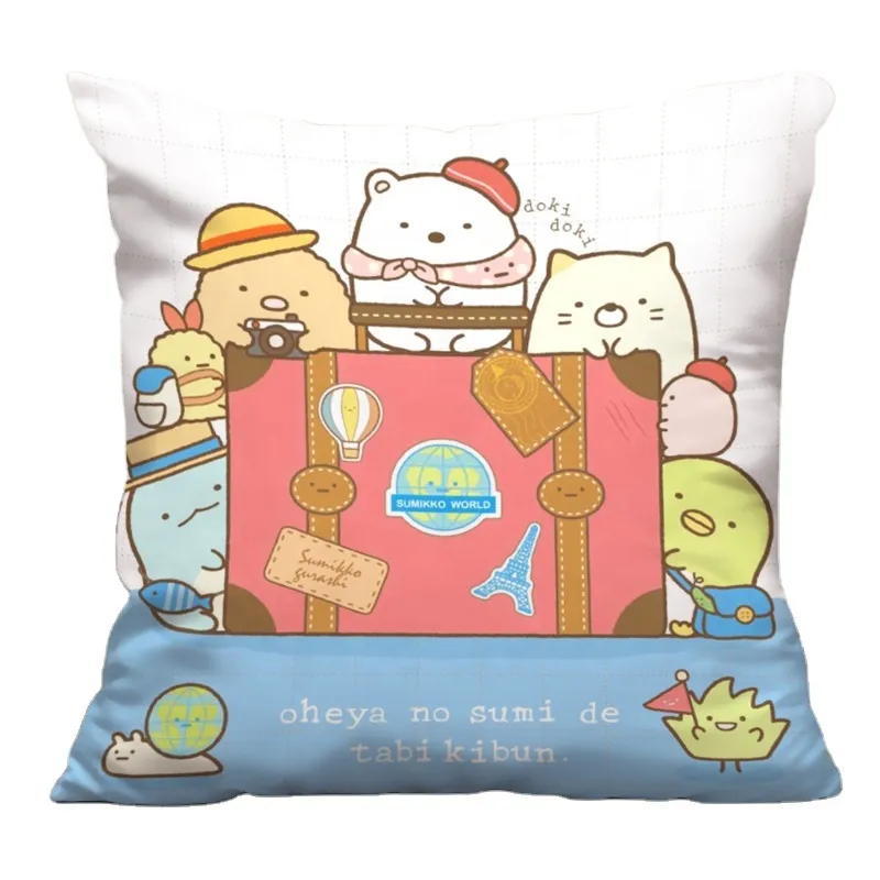 Special Pudding Snack Direct Factory Plush Lovely Brown Sloth Cactus Silk Pillow