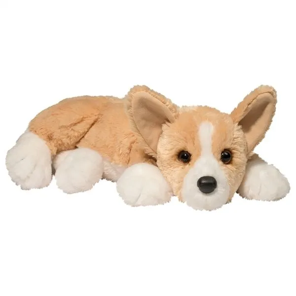 Stuffed Animal Toy Corgi Dog Decoration Toy for Kids