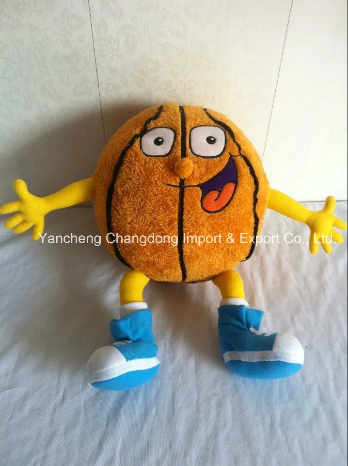 Stuffed Basketball Toy Character