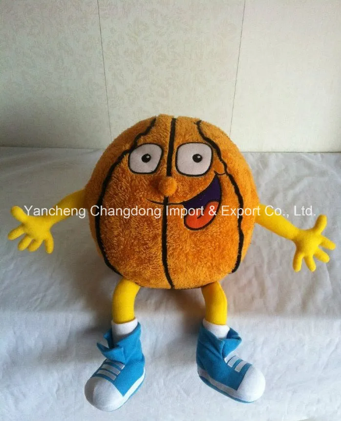Stuffed Basketball Toy Character