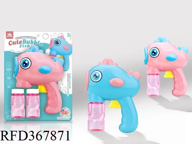 Summer Toy Bubble Blowing Toy Hand Pressing Dolphin Bubble Gun for Kids