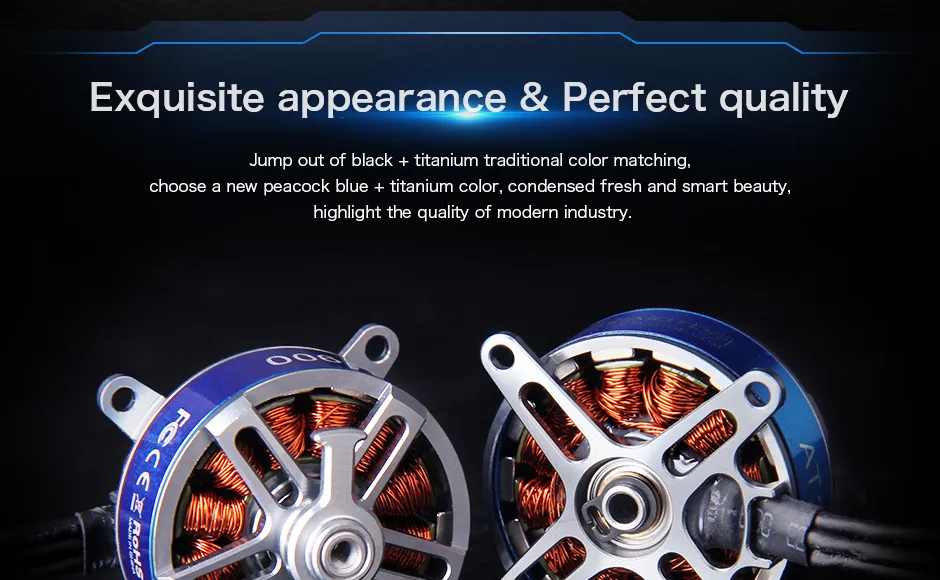 T-Motor Short Shaft At2306 2300kv BLDC Motor for 3D F3p RC Model