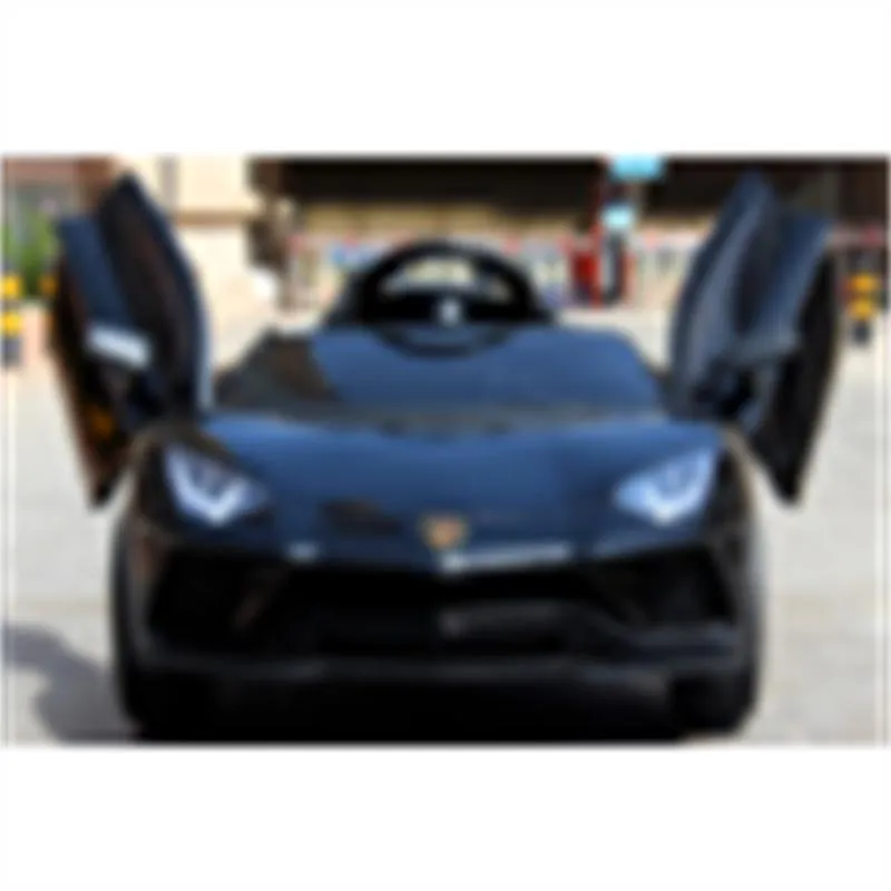 Toy Car, 2021 Double Open Doors Children Electric Car/ 12V Battery Two Seat Ride on Kids Car