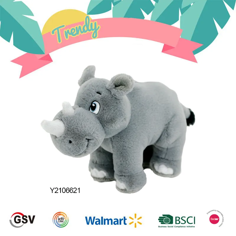 Trendy Animals Rhinoceros for Kid Soft Plush and Stuffed Toy