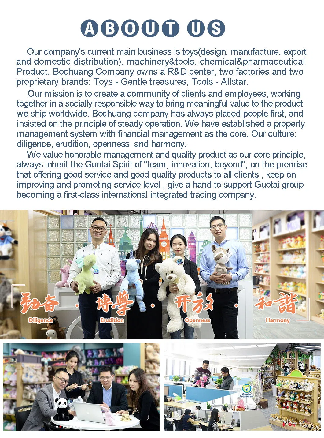 Trendy Animals Rhinoceros for Kid Soft Plush and Stuffed Toy