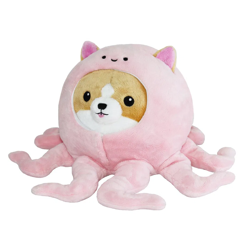 Undercover Corgi in Unicorn Customized Plush Animal Toy