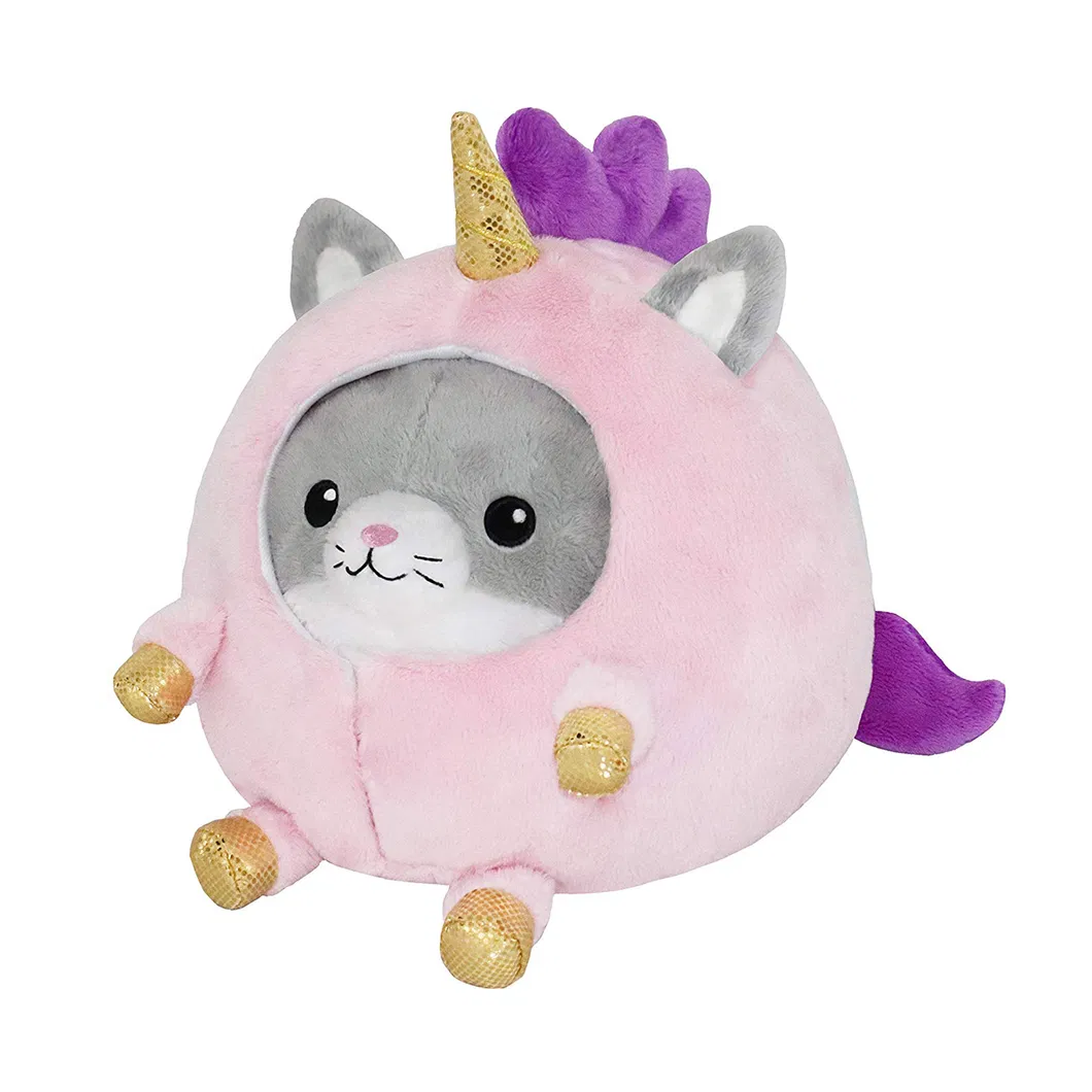 Undercover Corgi in Unicorn Customized Plush Animal Toy