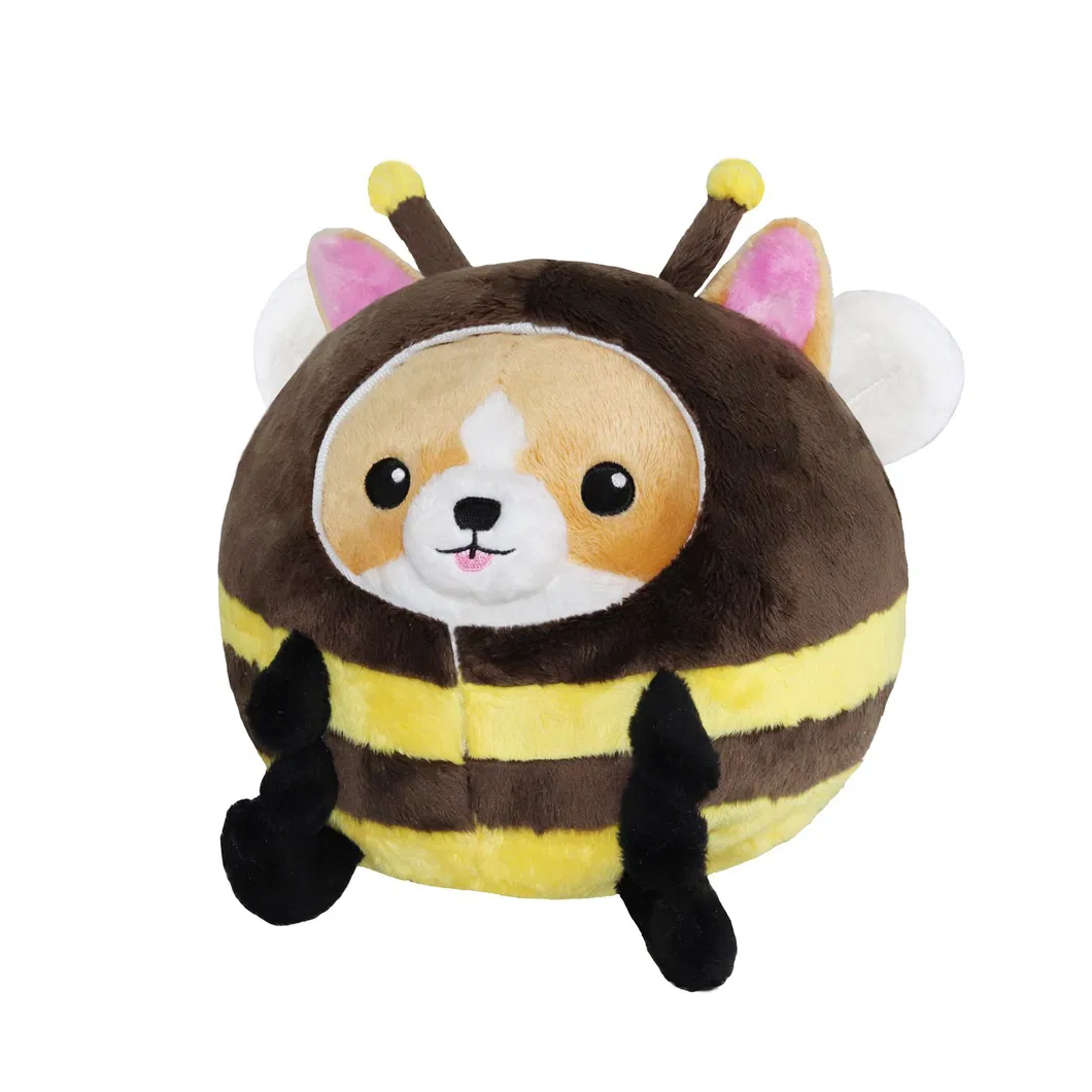 Undercover Corgi in Unicorn Customized Plush Animal Toy