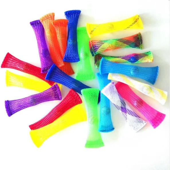 Wholesale Amazon Trending Premium Quality Extra Strong Design Mesh & Marble Fidget Toy Focus Sensory Reduce Stress Toys for Children