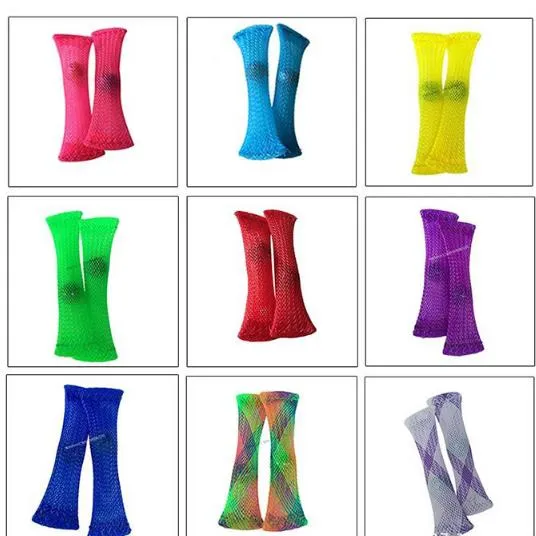 Wholesale Amazon Trending Premium Quality Extra Strong Design Mesh & Marble Fidget Toy Focus Sensory Reduce Stress Toys for Children