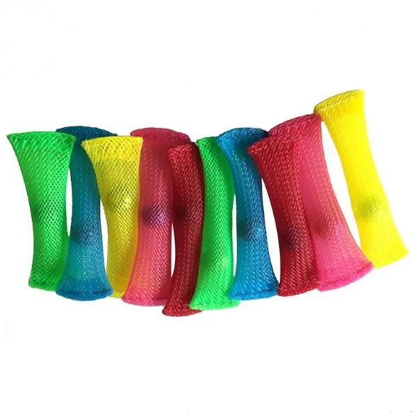 Wholesale Amazon Trending Premium Quality Extra Strong Design Mesh & Marble Fidget Toy Focus Sensory Reduce Stress Toys for Children