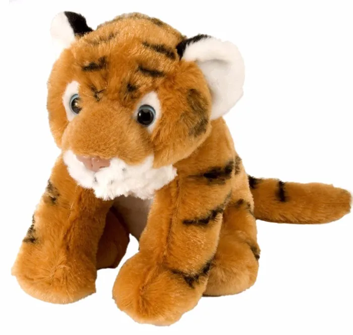 Wholesale Custom Lying Soft Tiger Pillow Stuffed Animal Cushion Doll Gift for Kids Plush Tiger Toys
