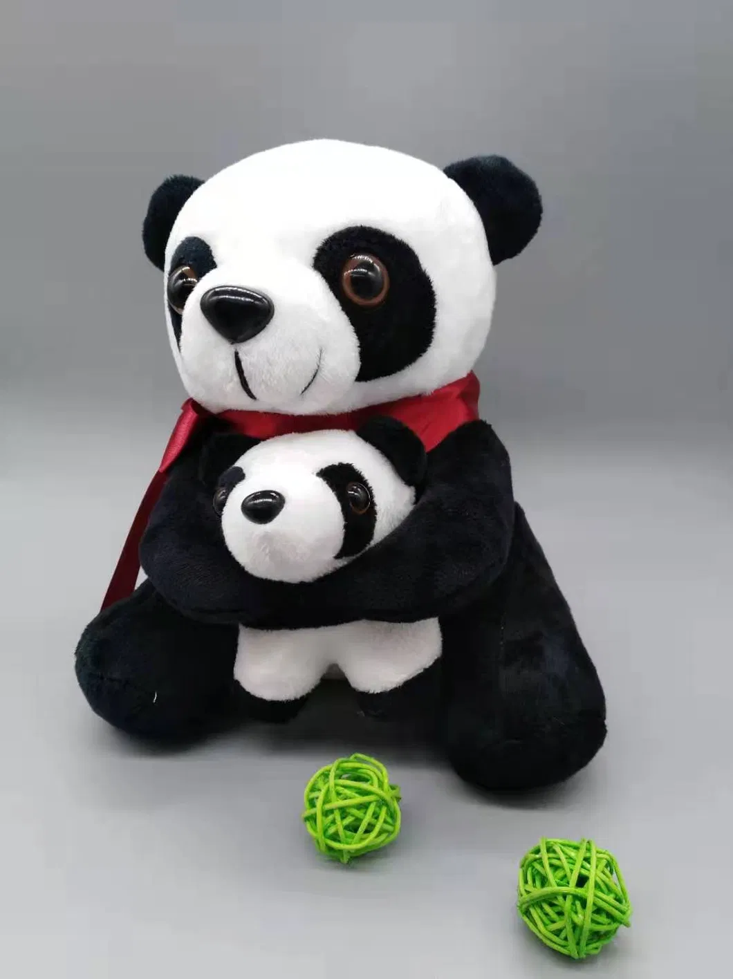 Wholesale Factory Price Baby Animal Pacifier Plush Panda Toy