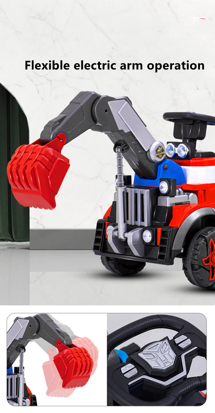 Wholesale Fashion Children′ S Electric ATV Kids Ride on Car Excavator Toy