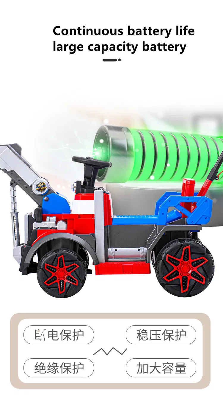 Wholesale Fashion Children′ S Electric ATV Kids Ride on Car Excavator Toy