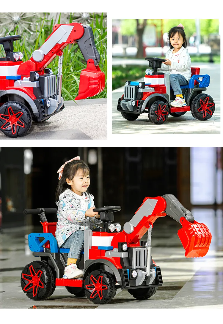 Wholesale Fashion Children′ S Electric ATV Kids Ride on Car Excavator Toy