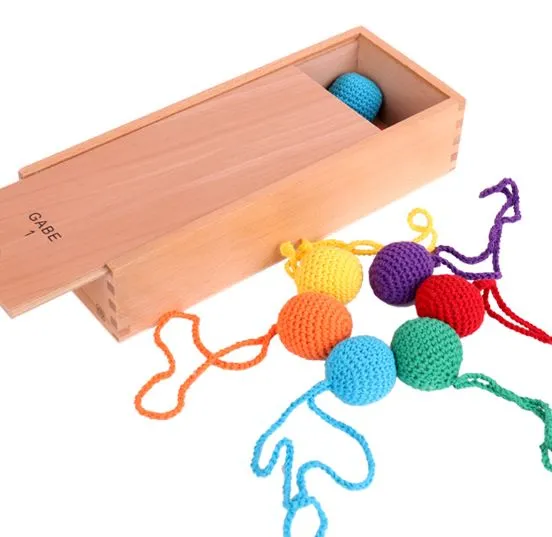 Wholesale Wooden Sensorial Montessori Material Product Educational Toys for Kids